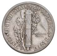 1923-S Mercury Silver Dime