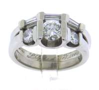 Masterpiece Platinum 1.15cts Diamond Wedding Set