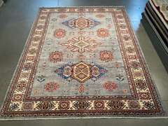 STUNNING FINE SUPER KAZAK RUG 8x10