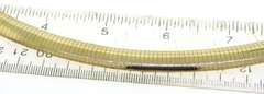 Outstanding Yellow Gold Omega Necklace