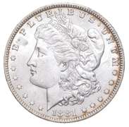 1881-O Morgan Silver Dollar