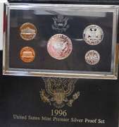1996 Premiere Silver PROOF Set