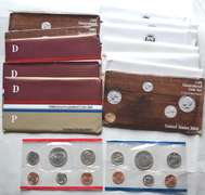 3 Each  US Mint Sets 1984-1986 & 2000