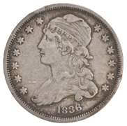 1836 Capped Bust Quarter