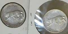 Canada: 2 ea Sil (800) Anniv. Commem.Quarters,  Eliz