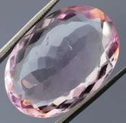 Halo flashing 16.72ct real unheated Bolivian Amethyst