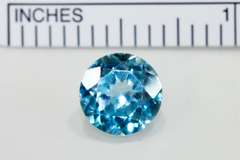 Sparkling Blue Zircon - 4.07 cts.