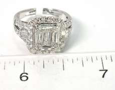 2ct Diamond Ring in White Gold