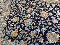 MAGNIFICENT SIGNED PERSIAN KERMAN RUG 9.7x13.2