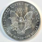 Scarce 1994 $1 American Silver Eagle in Superb Gem BU