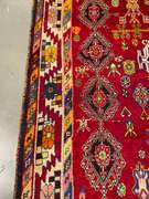 STUNNING PERSIAN SHIRAZ RUG 5.7x8