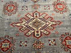 STUNNING FINE SUPER KAZAK RUG 8x10