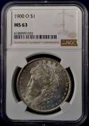 1900-O Morgan Silver Dollar NGC MS63