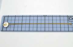 Vintage Siam Gold Filled and Gold Plated Enamel Necklace With Mekkala Goddess Pendant