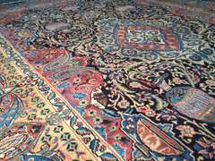 EXQUISITE PERSIAN KASHMAR MASTERPIECE 10x13