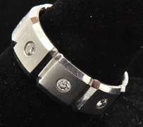 JEFF COOPER' DIAMOND PLATINUM BAND