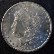 1882-CC GSA Hoard Uncirculated Morgan Silver Dollar.