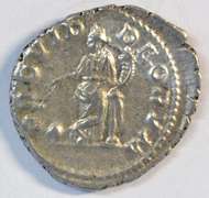 Near Mint Elagabalus Roman Silver Denarius, 218-222 AD