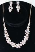 Set Of Fashion Jewelry Neck Lace And Earrings