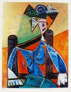 Pablo Picasso, Seated Woman In An Armchair