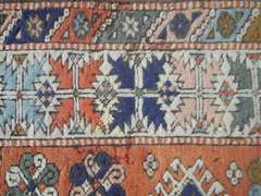 Handmade Kazak Design 5.9x3.6