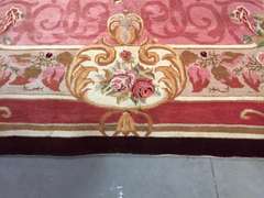 SUPERB VINTAGE ROMANIAN HAND WOVEN RUG 10x14