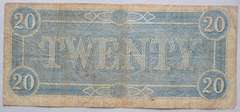 $ 20 Feb 17 1864 Series Confederate States Note