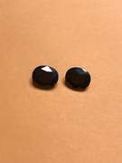 PAIR OF OVAL SHAPED BLUE SAPPHIRES, ALL NATURAL