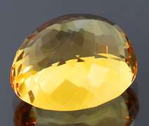 Brilliant! 17.76ct top golden unheated Citrine
