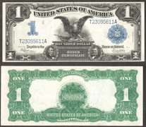 $1 1899 Silver Cert, Fr. 237 Black Eagle Choice VF-XF