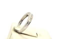 LADIES 14 KT WHITE GOLD DIAMOND BAND