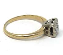 Fancy Yellow Gold Diamond Engagement Ring