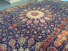 VINTAGE PERSIAN TABRIZ RUG 9.9x13