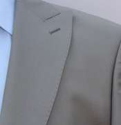 Stylish 2-Button Peal Lapel Suit, By Galante