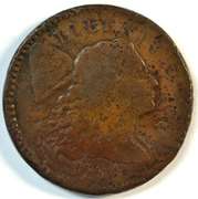 Very scarce 1794 Flowing Hair Large Cent. Full Date