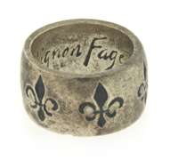 Sterling Silver Mognon Faget Ring