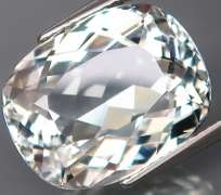 Brilliant unheated 19.20ct diamond white Topaz