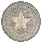 1934 Cuba 1 Peso