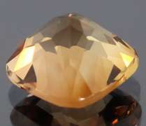 Glittering 6.93ct cushion cut Imperial Topaz