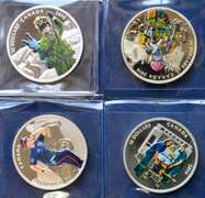 2016 Canadian $15 Silver Coins Colorized Heroes.