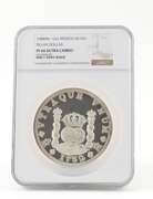 PF66 UCAM 1988 Mo Mexico Pillar Dollar - 12 Oz .999 Fine Silver - NGC