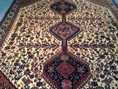 AUTHENTIC PERSIAN YALAMEH RUG 5x6.5