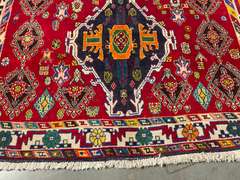 STUNNING PERSIAN SHIRAZ RUG 5.7x8
