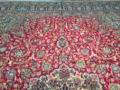 STUNNING PERSIAN KERMAN RUG 10 x13.1