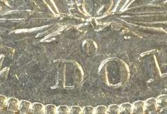 Scarce near mint 1882-O/S Morgan Silver Dollar. Nice