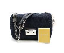Micheal Kors Sloan Denim Shoulder Bag