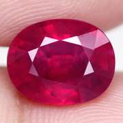 Rich blood red 3.83ct Ruby from Madagascar