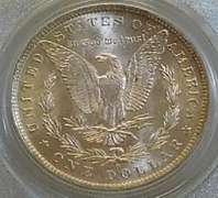 1882-O Morgan Dol PCGS MS-63 colorful, attractive