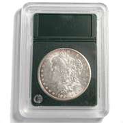 1902 O Frosty White Toned Rim Unc Morgan Dollar