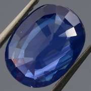 TOP BLUE! Heated only 1.57ct Ceylon Sapphire
